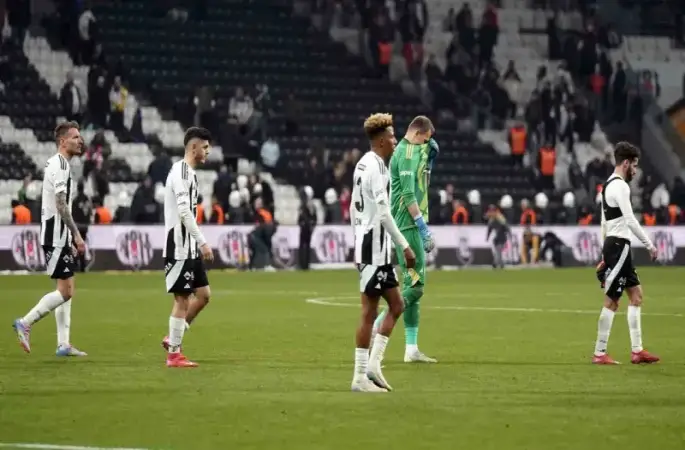 Beşiktaş, son 5 maçta 3 mağlubiyet yaşadı
