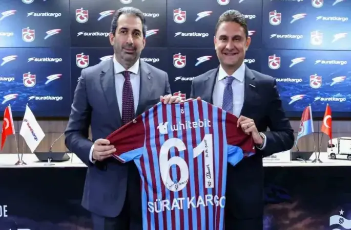 Sürat Kargo, Trabzonspor’un resmi taşıma sponsoru oldu