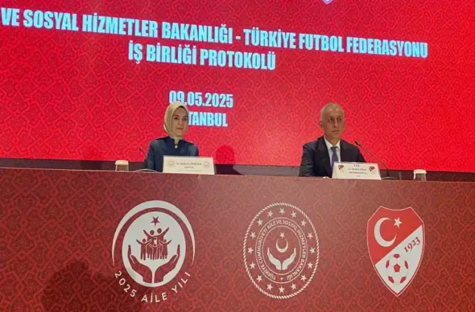 Aile ve Sosyal Hizmetler Bakanlığı ile TFF arasında iş birliği