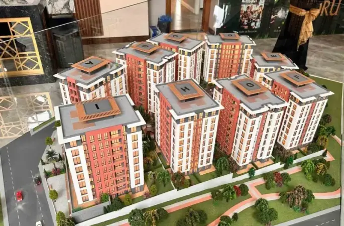 Marmara Koru konut projesinin temel atma töreni gerçekleştirildi