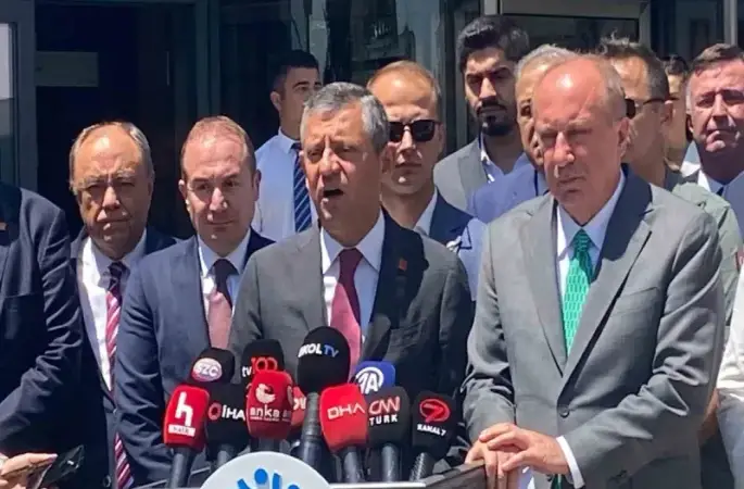 CHP lideri Özel’den Memleket Partisi’ne ziyaret