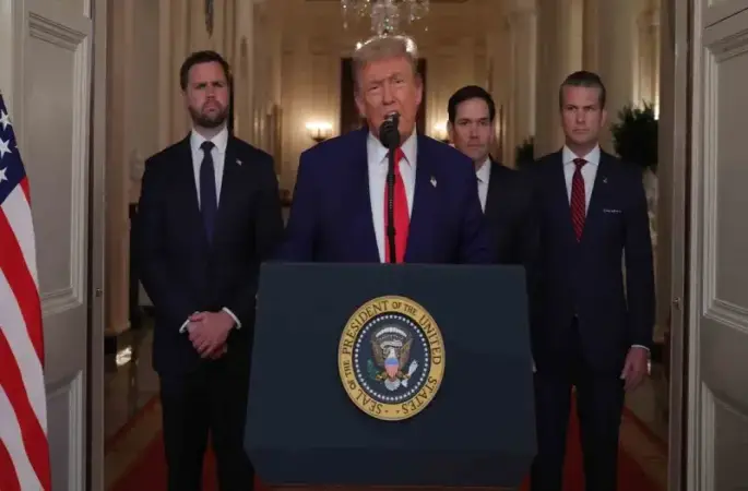 Trump: "Bombayı ellerinden aldık"