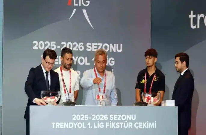 Trendyol 1. Lig 2025-2026 Sezonu fikstürü belli oldu