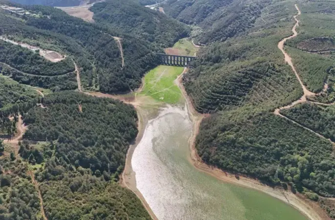 İstanbul barajlarında doluluk oranı yüzde 50’nin altına düştü