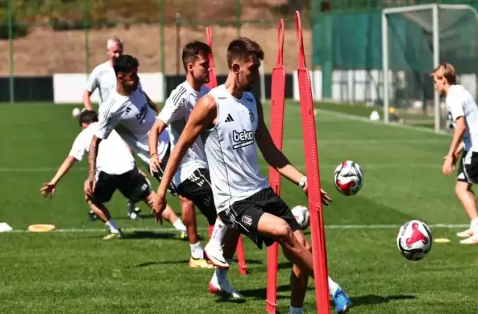 Beşiktaş’ta, Lausanne maçının hazırlıkları devam etti