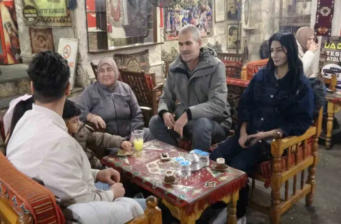 500 yıllık mağarayı gören hayran kalıyor
