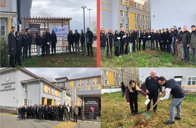 6 Şubat’ta Hayatını Kaybedenler İçin Aydın’da Fidan Dikildi
