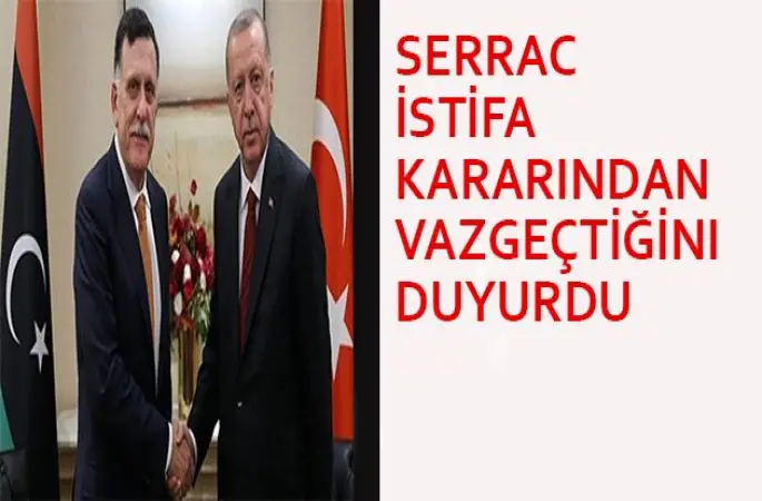 Serrac istifa kararından vazgeçti