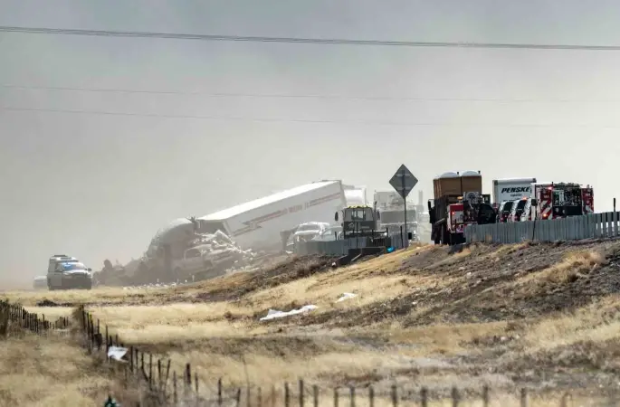 ABD’de kum fırtınası zincirleme kazaya yol açtı: 4 ölü, 29 yaralı
