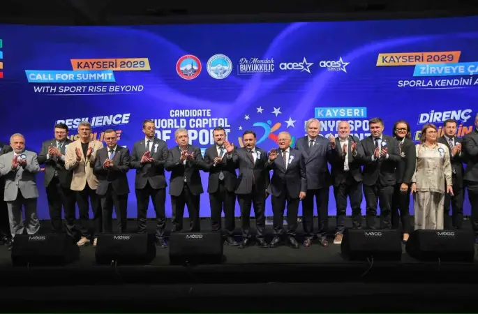 ACES Yönetim Kurulu Başkanı Lupatelli: "2029 Dünya Spor Başkenti yüzde 99.5 Kayseri olacak"

