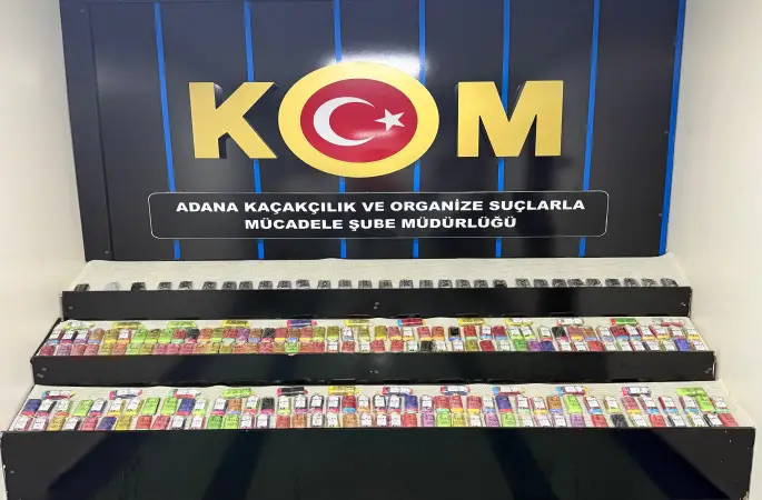 Adana'da Milyonluk Kaçakçılık Operasyonu