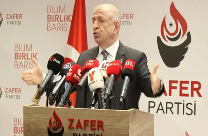 Zafer Partisi Genel Başkanı Ümit Özdağ’a 7 yıl 10 aya kadar hapis talebi