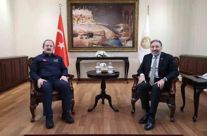 AFAD ile Diyanet İşleri Başkanlığı iş birliği içinde yürütülen çalışmalar değerlendirildi
