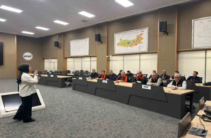 AFAD personeline yönelik işaret dili eğitimine başlandı
