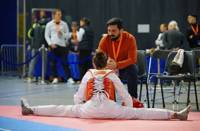 AGM Spor Kulübü Taekwondo Antrenörü Ziya Cönge, milli takım görevinde
