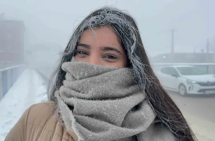 Ağrı’da termometreler eksi 24’ü gösterdi
