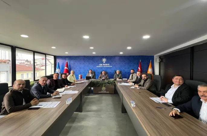 AK Parti Bilecik’te Ramazan ayı çalışmaları değerlendirildi
