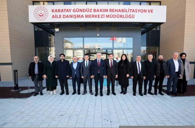 AK Parti heyeti Karatay’da yatırımları inceledi

