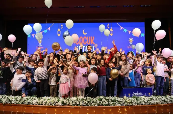 AK Parti İstanbul İl Başkanlığı’nda geleneksel çocuk iftarı düzenlendi
