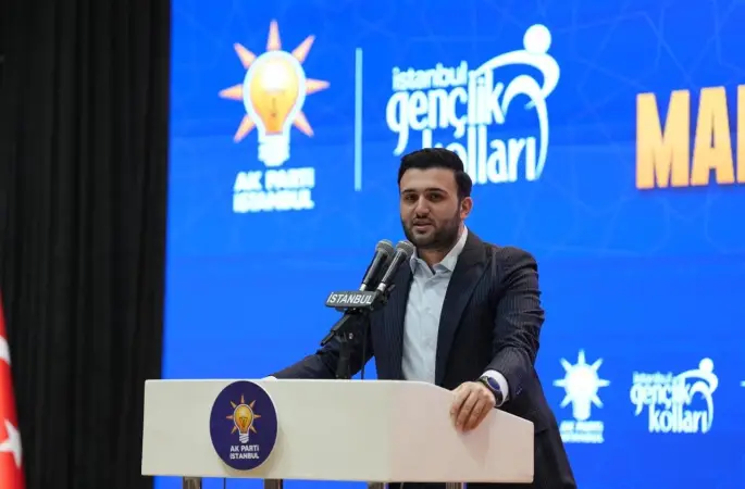 AK Parti İstanbul İl Gençlik Kolları Başkanı Yüce: "Bir senede 45 bin yeni genç üyeyi AK Gençlik’e kazandırdık"

