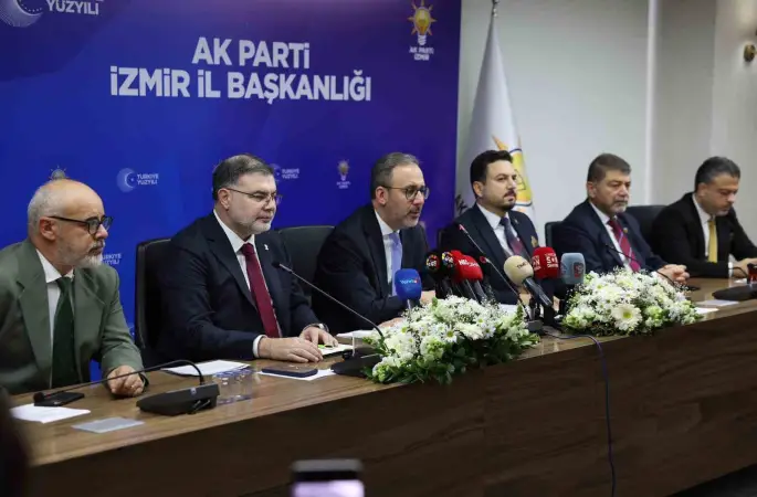 AK Parti İzmir’den 2025 yılı değerlendirmesi
