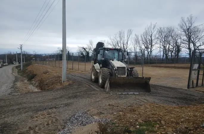 Akbıyıklar köyünde alt yapı iyileştirildi
