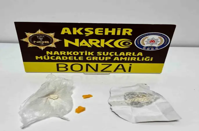 Akşehir’de uyuşturucu operasyonu: 1 tutuklama

