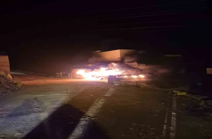 Alanya’da müstakil evde çıkan yangın korkuttu
