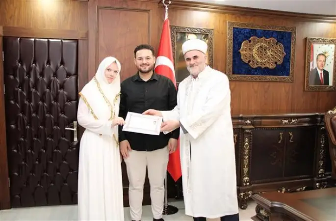 Alman Anna, Amasya’da Müslüman oldu
