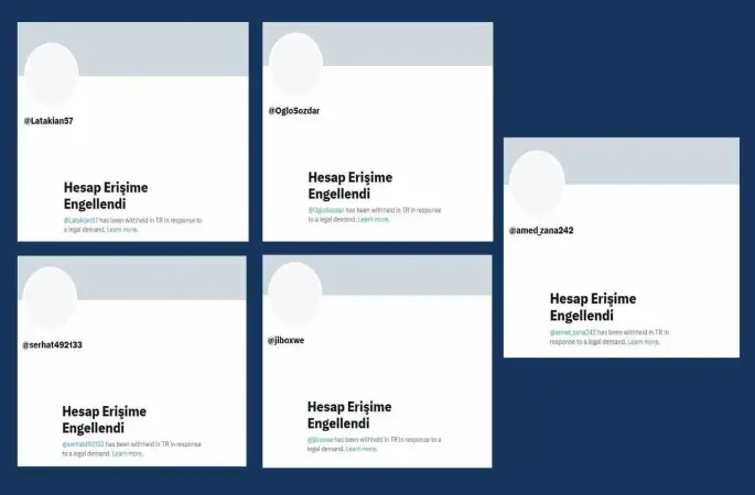 Ankara Cumhuriyet Başsavcılığınca 5 örgüt hesabına erişim engeli
