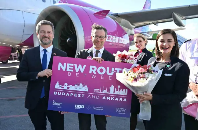 Ankara Esenboğa’dan Budapeşte’ye direkt uçuşlar başladı
