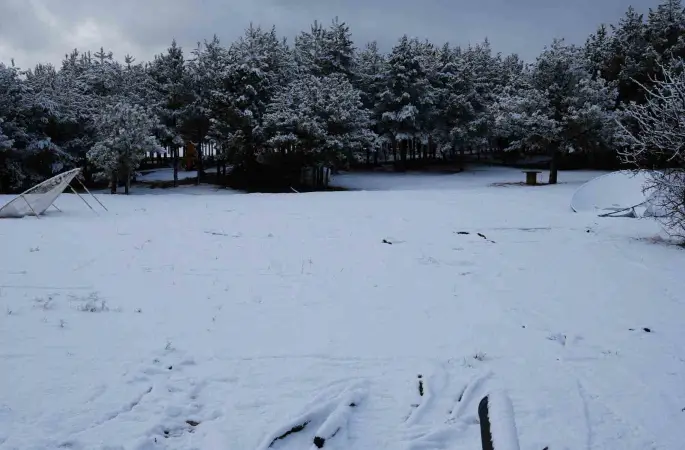 Ankara’da kar yağışı
