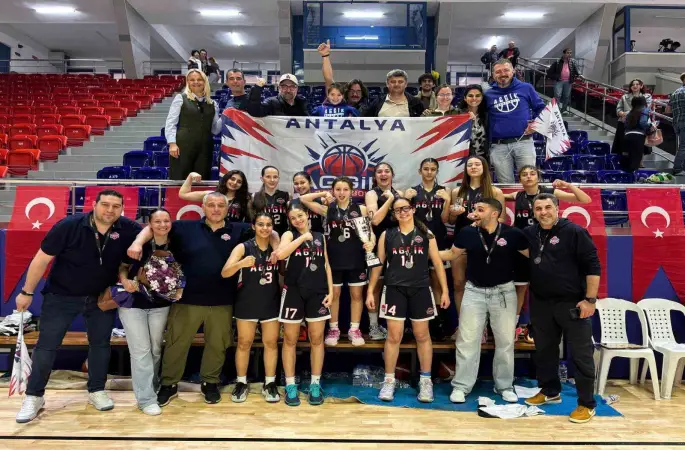 Antalya Gelişim Spor Kulübü, U14 Kızlar Türkiye Şampiyonası’nda ikinci oldu
