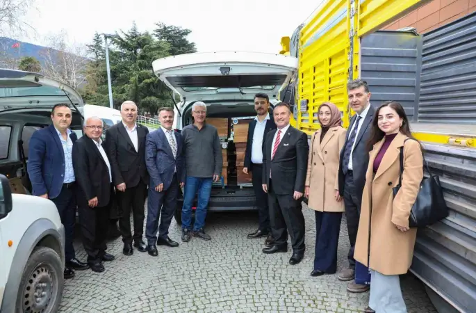 Arıcılık Bursa’da büyükşehir ile canlandı
