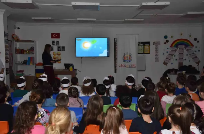 Ata Çocuklu miniklere su tasarrufu farkındalığı
