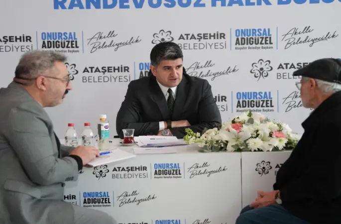 Ataşehir’de halk buluşmalarının altıncısı düzenlendi
