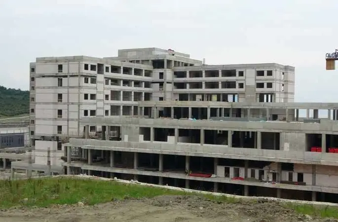 Ordu Şehir Hastanesi yükseliyor: İnşaatı yüzde 71'e ulaştı