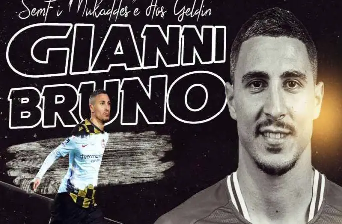 Eyüpspor, Gianni Bruno’yu kadrosuna kattı