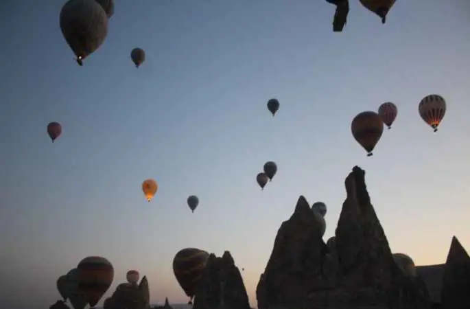 Kapadokya'da ziyaretçi sayısı 3 milyonu aştı