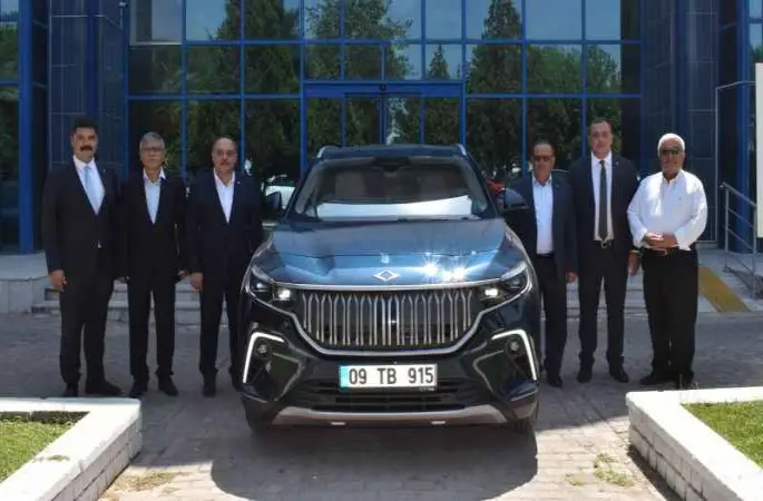 Aydın Ticaret Borsası, TOGG’u teslim aldı