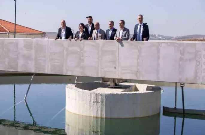 11 milyon metreküp kapasiteli Musabey İçme Suyu Arıtma Tesisi açıldı