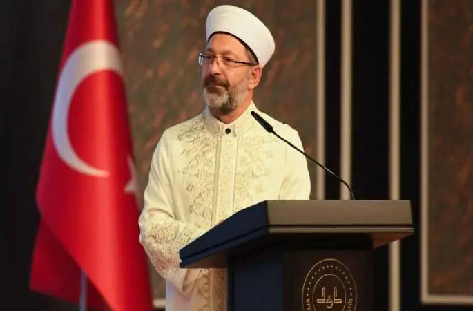 Diyanet İşleri Başkanı Erbaş: "İslam dünyasına büyük sorumluluklar düşüyor"