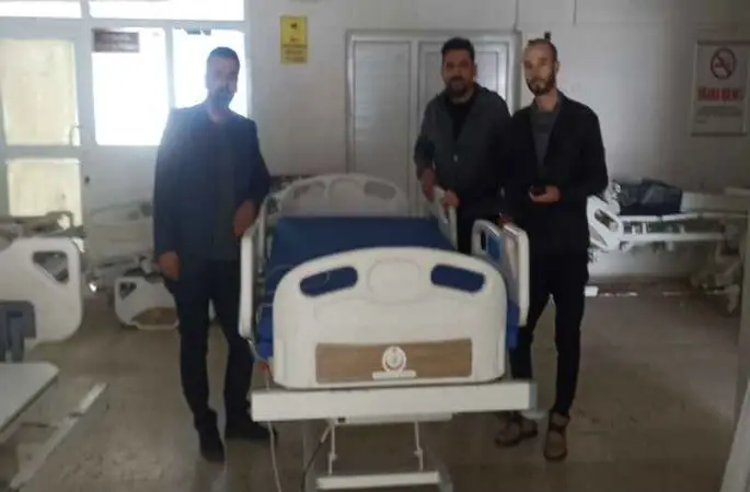 Bingöl İl Sağlık Müdürlüğü'nden yatalak hastalara destek