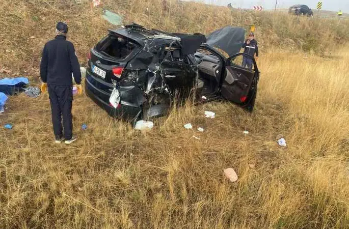 Kayseri'deki kazada bir kişi hayatını kaybetti