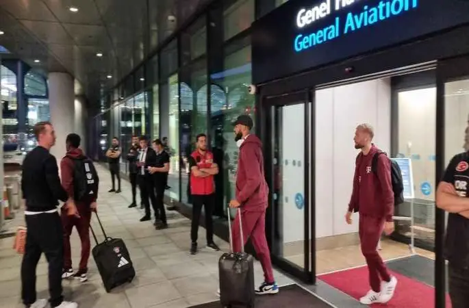 Bayern Münih takımı İstanbul’a geldi