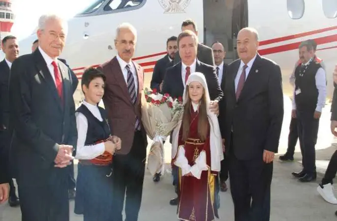 Ulaştırma ve Altyapı Bakanı Uraloğlu, Erzincan ziyaretinde