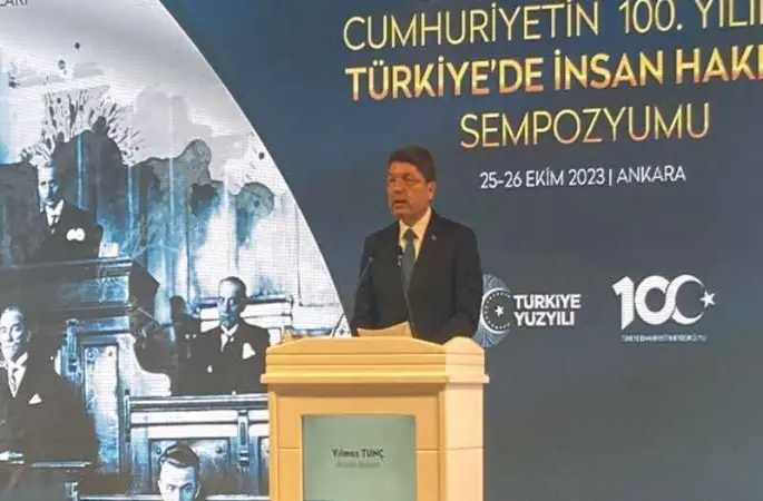 Adalet Bakanı Tunç: “Gazze’de insan hakları nerede?”