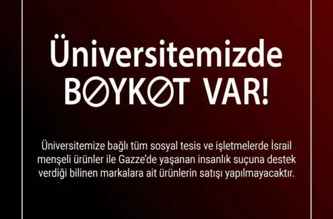 Anadolu Üniversitesi de boykot kararı açıkladı