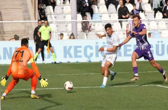 Trendyol 1. Lig: Ankara Keçiörengücü: 1 - Bodrum FK: 1