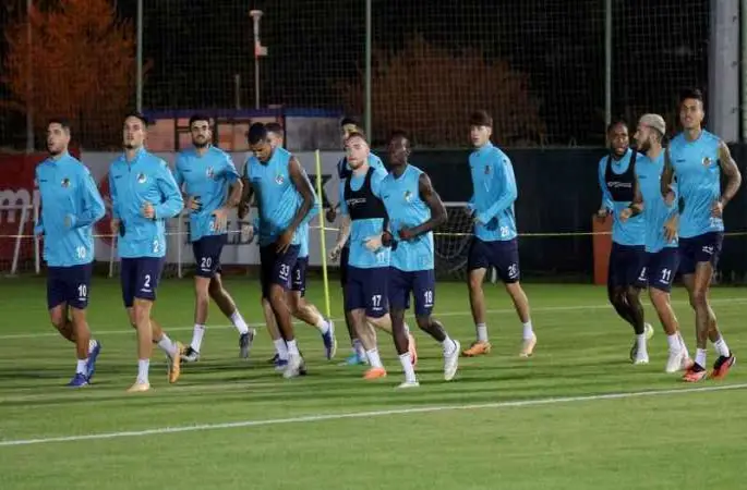 Corendon Alanyaspor, Galatasaray maçının hazırlıklarına başladı